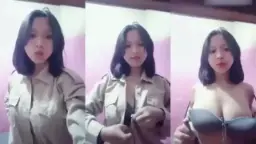 Rara Nadifa 4_BG Daun Masih Muda Pap TT Video by Indo18