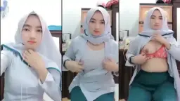 Perawat Hijab Cantik Pamer Uting Video by TXXX