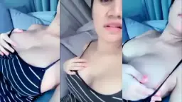 Alondra Rebahan sambil Remas Nenen Uting Nongol Video by SpankBang