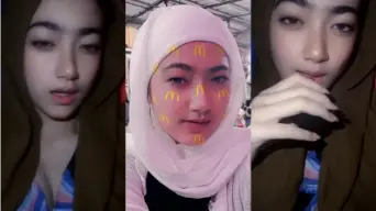 Hijab Syakirah Toge Melet Lidah Video by AVTub