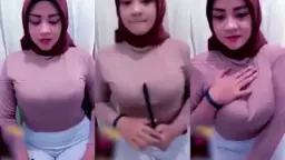 Hijabers Cantik Nakal Toket Gede Brutal Video by Kompoz