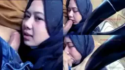 Jilbab Cantik Viral Sepong Kontol Dimobil Video by TXXX