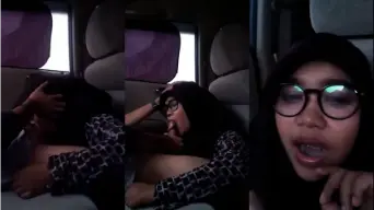 Paksa Hijab Sepong di Mobil Video by AVTub