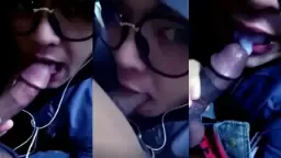 Jilbab Nyepong Keluar Dalam Mulut Video by KingBokep