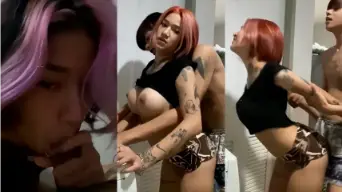 Genjot Pacar Rambut Bondol Bertato Dikost Video by IXXX