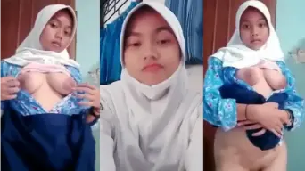 Viral Daun Masih Muda SM_P Tiktoker Hijab Part1 Video by xNxx