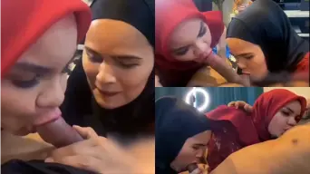 Enaknya di Emut Dua MILF Hijab 3some Video by xHamster Enaknya di Emut Dua MILF Hijab 3some Video by xHamster
