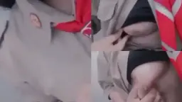 SM4 Pramuka Pamer Toket Gede Video by KingBokep
