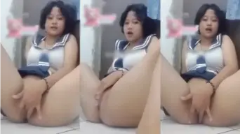 Caca Cosplay Pakai Seragam S3k0lah Jepang Video by BOKEPSIN